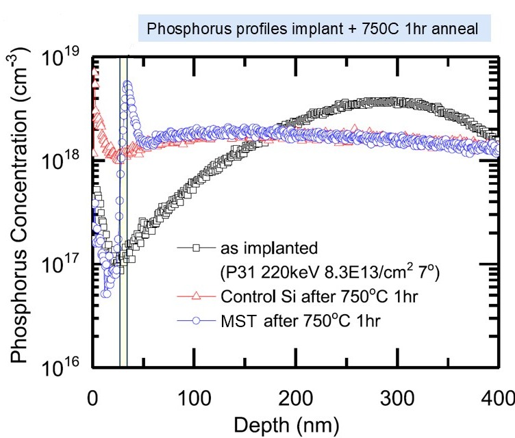 MST blocks and piles up phosphorus — measured